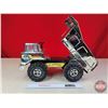 Image 4 : Construction Toy : TONKA Dump Truck "25th Anniversary Silver Edition" (10-1/2"H x 8"W x 17"L) (SEE P