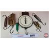 Image 1 : Collector Combo ~ Scales (8) (Variety of Pocket Scales + Dairy Scale) (Dairy Scale Measures: 11"H) (