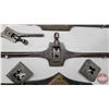 Image 11 : Vintage Tool Grouping ! Incl. Tap & Dies ; Oneida Jump No. 13 Trap ; Draw Knife ; Brush Knife ; Ther
