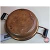 Image 6 : Copper Skuttle & Copper Pan  (Skuttle Measures: 11-1/2"H) (SEE PICS!)  (Important: All Items in this