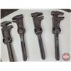 Image 3 : IHC Metal Box with IHC Wrench Collection (6) (Box Measures: 4"H x 12-1/2"W x 5"D) (SEE PICS!)  (Impo
