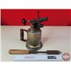 Image 4 : Blow Torch "BUTLER" w/Soldering Iron (10-1/2"H) (SEE PICS!)  (Important: All Items in this Auction S