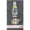 Image 1 : Coal Oil Finger Lamp : Clear : Lamp Light Farms Burner (Measures Total with Chimney : 11-3/4"H) (Not