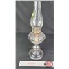 Image 5 : Coal Oil Lamp : Clear : P&A Burner (Measures Total with Chimney : 19"H) (SEE PICS!)  (Important: All