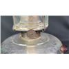 Image 6 : Coal Oil Lamp : Clear : P&A Burner (Measures Total with Chimney : 19"H) (SEE PICS!)  (Important: All