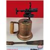 Image 6 : Blow Torch w/Soldering Iron (10-3/4"H) (SEE PICS!)  (Important: All Items in this Auction Sale are l
