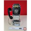 Image 2 : Chrome/Nickel Pay Phone "AUTOMATIC ELECTRIC COMPANY" (No Key) (18-1/2"H x 6-3/4"W x 5-1/2"D) (SEE PI