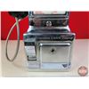 Image 5 : Chrome/Nickel Pay Phone "AUTOMATIC ELECTRIC COMPANY" (No Key) (18-1/2"H x 6-3/4"W x 5-1/2"D) (SEE PI
