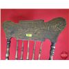 Image 8 : Press Back Rocking Chair (34"H x 17"W x 30"D) (SEE PICS!)  (Important: All Items in this Auction Sal