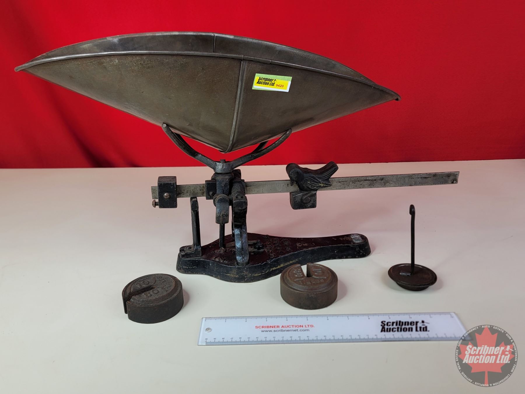 Counter Top GENERAL Store Scale (Cast Base & Cast