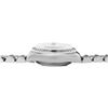 Image 6 : Rolex Ladies Stainless Steel Black Index Dial Diamond And Emerald Bezel Date Wri
