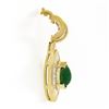 Image 5 : H. Stern 18K Gold 2.89 ctw Cabochon Emerald & Channel Diamond Enhancer Pendant
