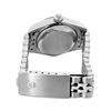 Image 9 : Rolex Ladies Stainless Steel Silver Index Dial 18K White Gold Diamond Bezel Date