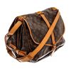 Image 2 : Louis Vuitton Brown Monogram Leather Saumur 30 Messenger Bag