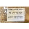 Image 3 : PALLET OF THE MOSAIC SPECIALISTS EVANESCENCE SERIES FE-EVMOS-DEN GLAZED CERAMIC MOSAIC TILES,