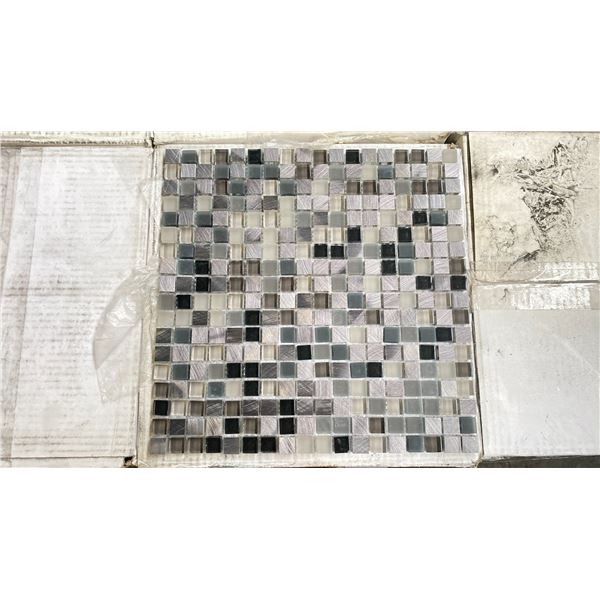 PALLET OF MOSAIC TILES ARV-MET1 515-ONX 15MM X 15MM