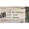 Image 3 : PALLET OF SDFN6611 IBIANCHI MATT CALACATTA 300 X 600 - 8 PCS PER BOX APPROX. 40 BOXES