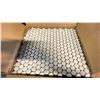 Image 2 : PALLET OF ARV-POR-RND-WHITE 3/4 PORCELLANATO MOSAIC ROUND WHITE TILES - 10 PCS / 1 SQ.M PER BOX