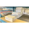 Image 2 : 7 BOXES OF 2 X 2 IBIANCHI MATT CALACATTA MESH MOUNTED MOSAIC 6611 - 10 PCS PER BOX