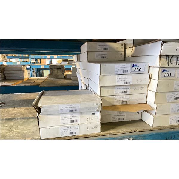 TUSCANIA LIMESTONE COAL 601 12" X 12" MOSAIC TILE - 7 PCS PER BOX APPROX. 24 BOXES