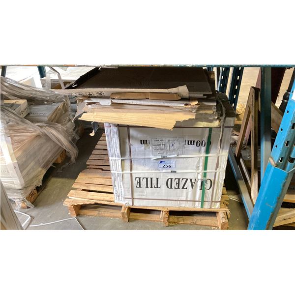 PALLET OF 24" X 24" GARDA POLISHED SLATE SDX6766P TILE - 4 PCS PER BOX APPROX. 17 BOXES