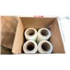 Image 2 : 2 BOXES OF SIGMA WORLD WRAP HCC131475 CAST HAND FILM - 330MM X 450 METERS X 19 MICRONS