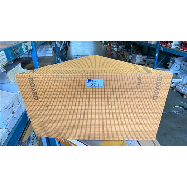 SCHLUTER-KERDI-BOARD-SB KBSB610TA 24" X 24" X 20" SHOWER BENCH