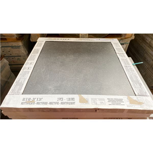 CERAMICHE KEOPE 24" X 24" MOOV ANTHR.60 FINE PORCELAIN STONEWARE TILE