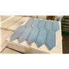 Image 2 : PALLET OF MOSAIC TILES HX55195CE-BLUE 292.2X324MM PER SHEET, 10 SHEETS PER BOX APPROX 61 BOXES