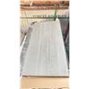 Image 2 : PALLET OF 300X600MM PORCELAIN TILES, COLOUR AG01, 8 PIECES PER BOX, APPROX 40 BOXES
