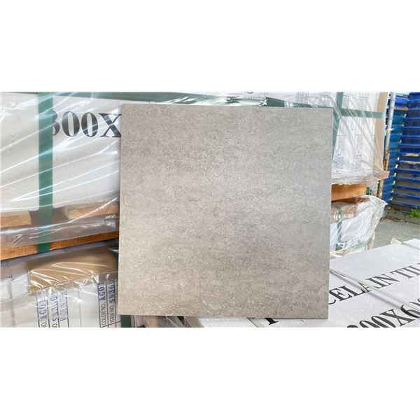 PALLET OF STARSTILE 300 X 300MM TILES, COLOUR AD01, 11 PIECES PER BOX, APPROX 56 BOXES