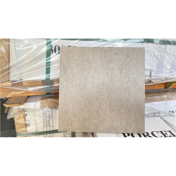 PALLET OF STARSTILE 300 X 300MM TILES, COLOUR AG01, 11 PIECES PER BOX, APPROX 56 BOXES