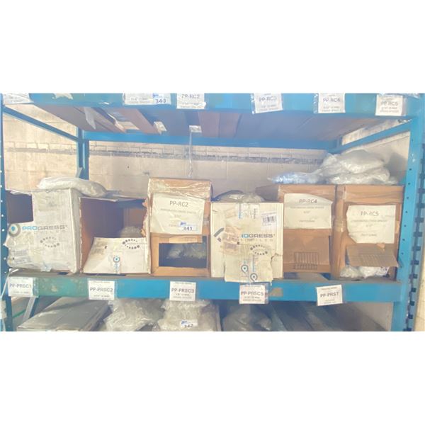 SHELF OF ASSORTED CROSS SPACERS