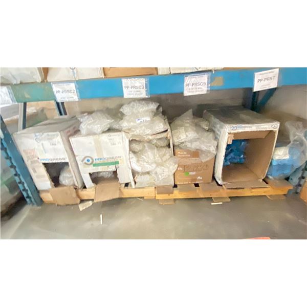 SHELF OF ASSORTED CROSS SPACERS