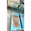 Image 2 : BLUE METAL CART DECK; 4' X 2'