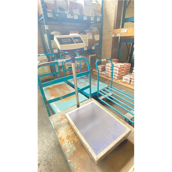 TCS SERIES ELECTRIC PLATFORM SCALE (MISSING POWER CORD)