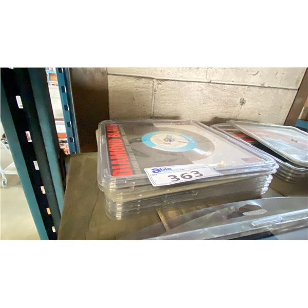 8 MK DIAMOND PRODUCTS MK315 SAW BLADES
