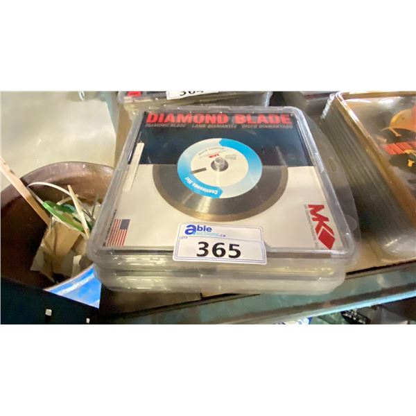 8 MK DIAMOND PRODUCTS MK315 SAW BLADES