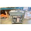 Image 1 : 2 TIER METAL CART MISSING WHEEL WITH CONTENTS; FANS, TAPE, HAMMER AND MORE