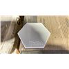 Image 2 : PALLET OF EQUIPE 21912 HEXAGON LIGHT GREY 12.4CM X 10.7CM TILES - 50 PCS PER BOX APPROX. 16 BOXES