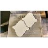 Image 2 : PALLET OF EQUIPE 21911 HEXAGON WHITE 12.4X10.7H CM TILES - 50 PCS PER BOX APPROX. 12 BOXES
