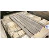 Image 2 : PALLET OF 2.5X40CM TILE IN RITA BLACK, 24 PIECES PER BOX, APPROX 24 BOXES