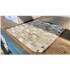 Image 2 : 5 BOXES OF 12X12" MOSAIC TILE IS ARV-GLT1530-BG, 12 SHEETS PER BOX