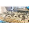 Image 2 : 15 BOXES OF 12X12" MOSAIC TILE IN ARV-MET1 515SHADE, 11 SHEETS PER BOX