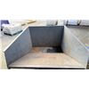 Image 2 : GLOBAL INDUSTRIAL SELF DUMPING HOPPER - 38"W 64"D 46"H