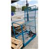 Image 2 : BLUE INDUSTRIAL 36"W X 42"D X 74"H FORKLIFT SAFETY MAN CAGE