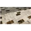 Image 2 : 4 BOXES OF 12X12" MOSAIC TILE IN ARV-MET1515SHAD 11 PIECES PER BOX AND 2 BOXES OF 12X12" MOSAIC
