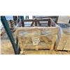 Image 2 : CRATE OF 1'X1' FLUTED MARBLE TILE MOSAICS, APPROX 78 PIECES TOTAL