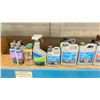 Image 2 : SHELF OF AQUA MIX 1 QT JUGS - ENRICH/SEAL, STONE ENHANCER, NANO SCRUB, STONE DEEP CLEAN, HIGH GLOSS