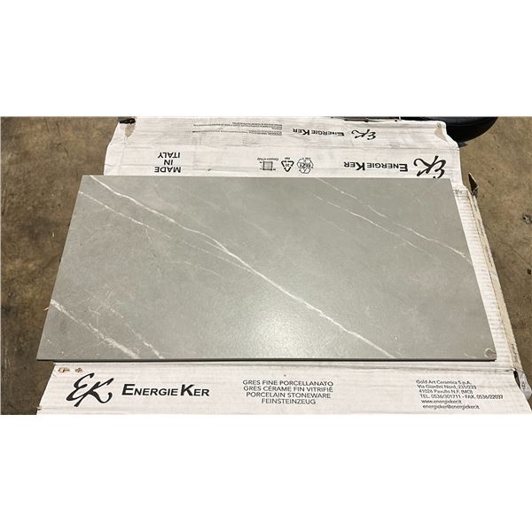 PALLET OF ENERGIE KER PIETRAGREY FOG RETT 12" X 24" TILE - 7 PCS / 1.26 SQ.M PER BOX APPROX. 40